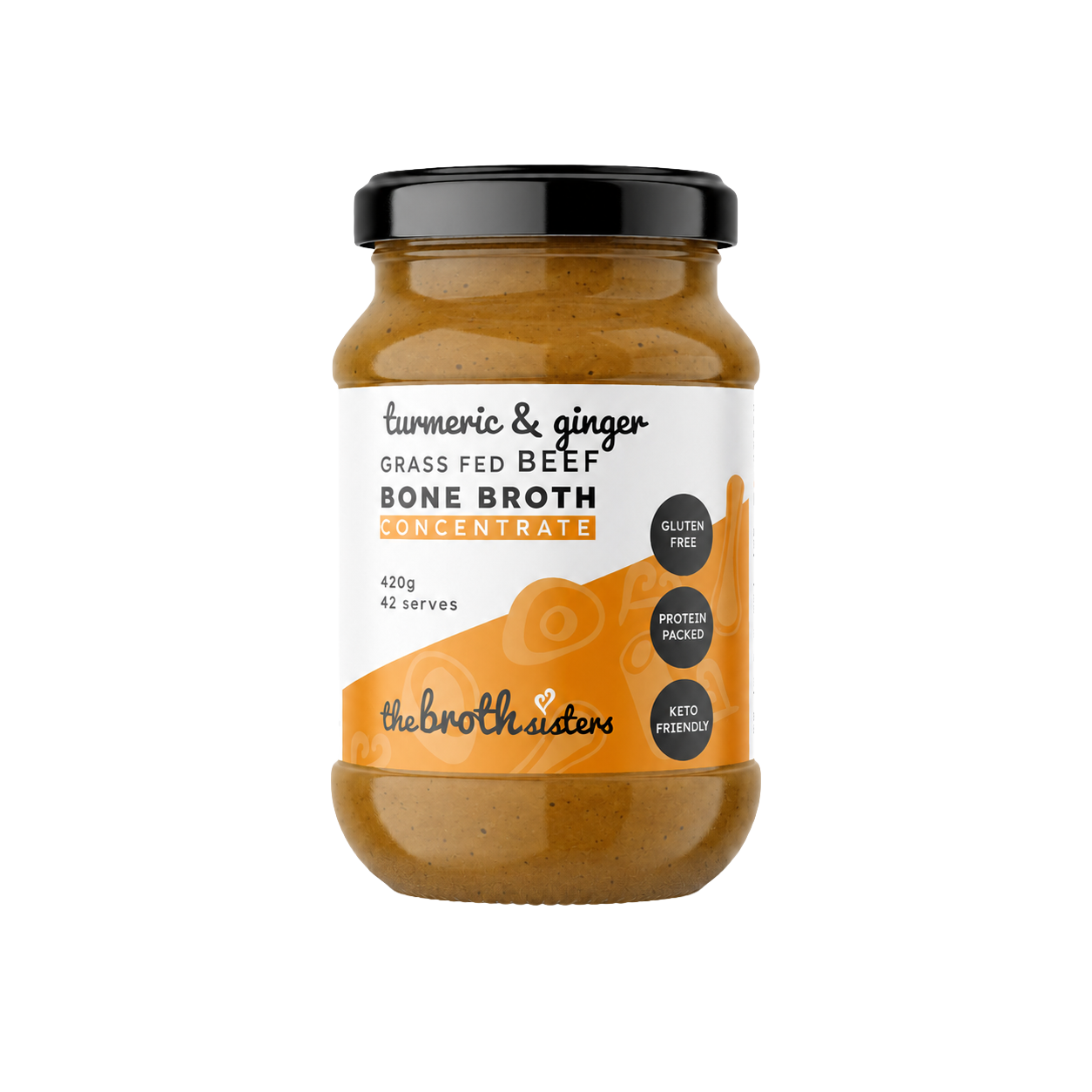 Turmeric & Ginger Beef Bone Broth Concentrate
