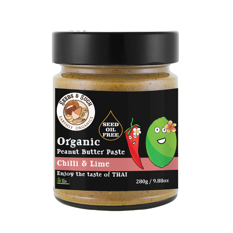 Organic Peanut Butter Paste - Chilli & Lime