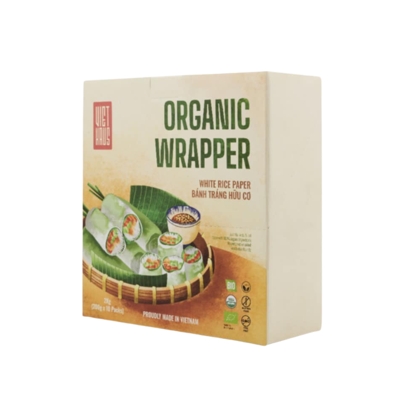 Viet Haus Organic White Rice Wrappers 10 Pack