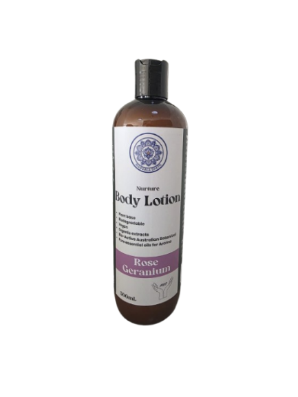 Body Lotion - Rose Geranium 500ml
