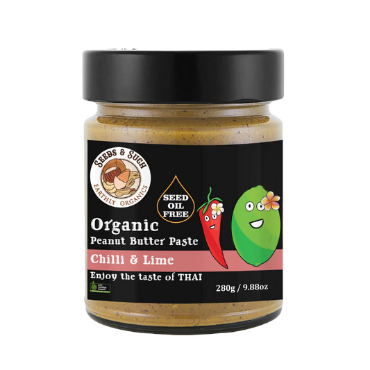 Organic Peanut Butter Paste - Chilli & Lime