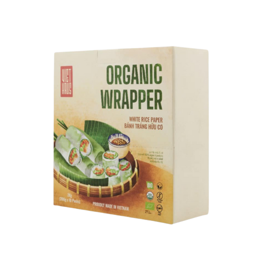 Viet Haus Organic White Rice Wrappers 10 Pack