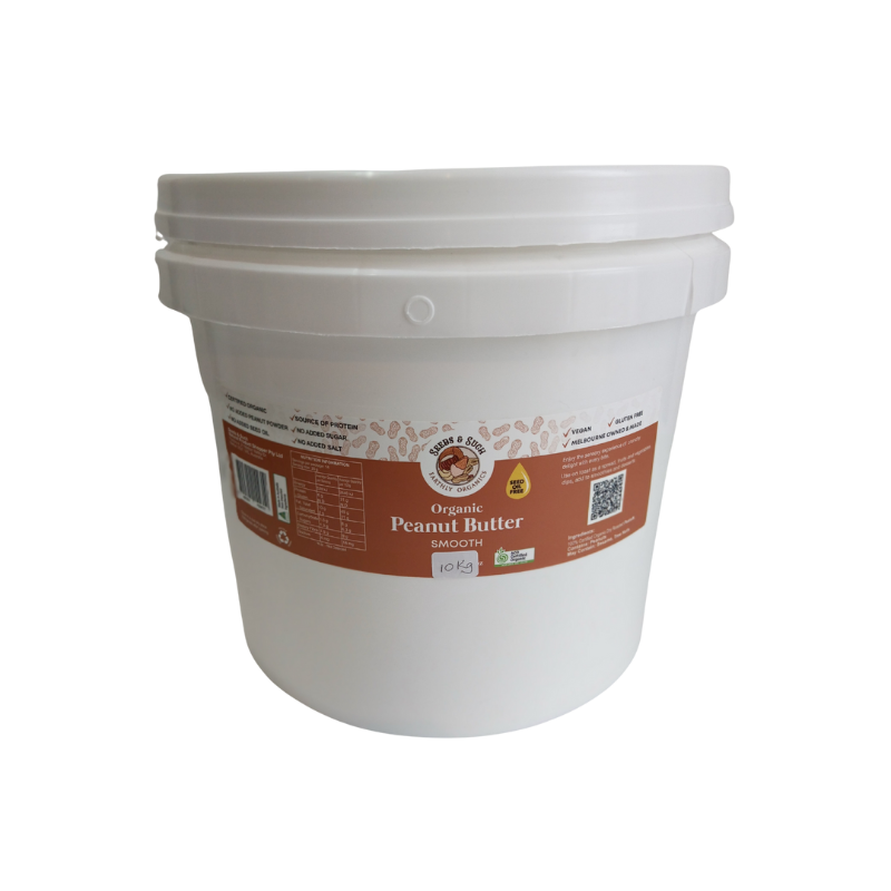 Organic Peanut Butter - Smooth Bulk
